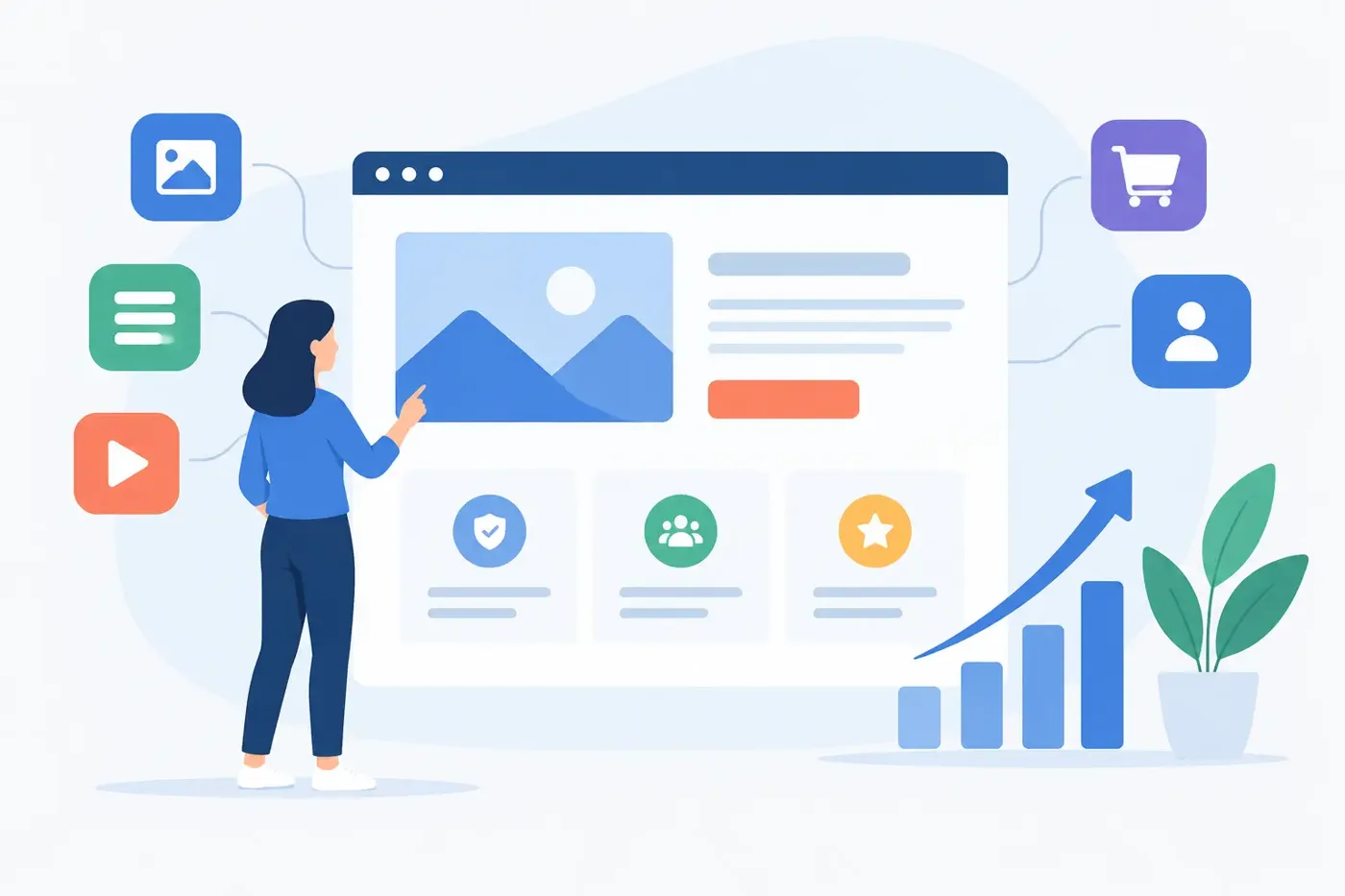 Conversion Elemente Startseite richtig einsetzen