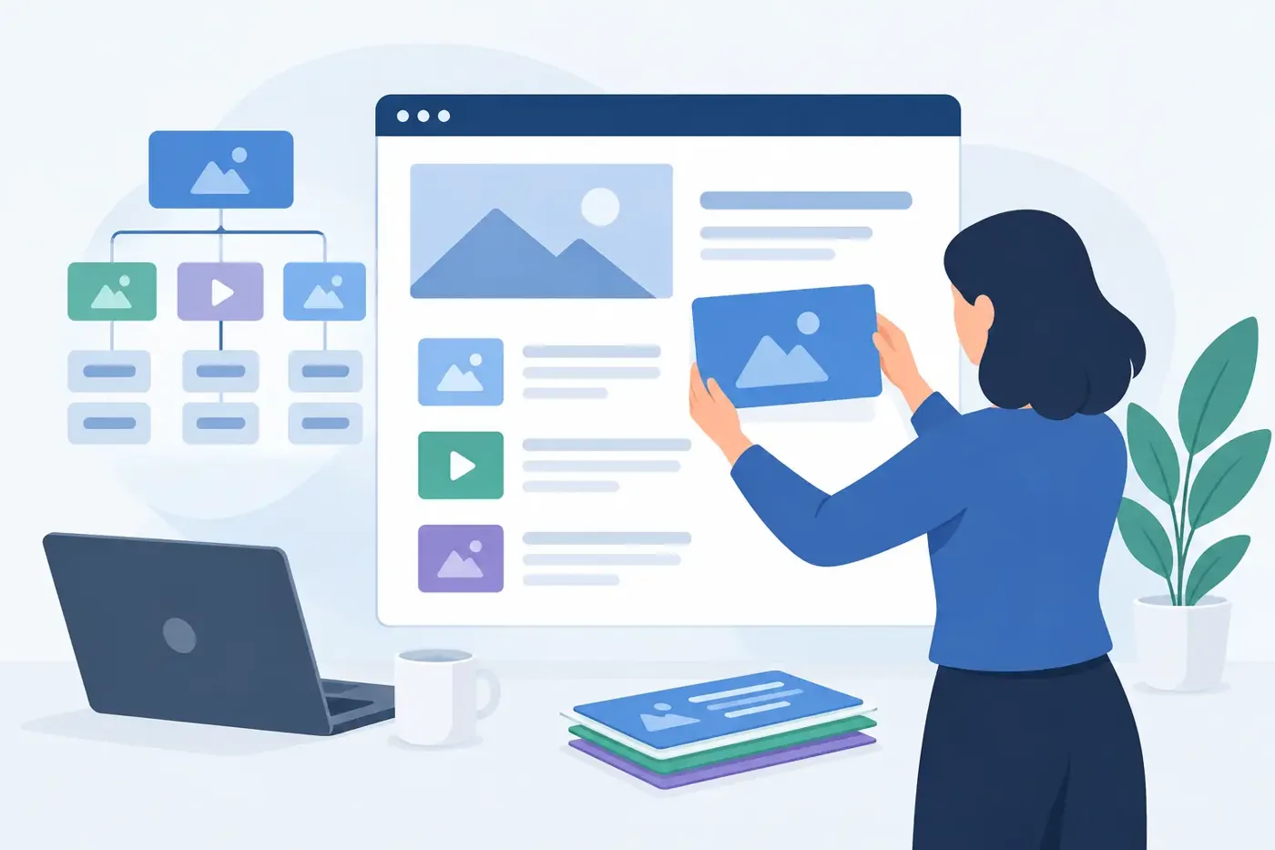 Website Inhalte strategisch strukturieren